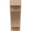 image2quotW x 4quotD x 12quotH Thin Mediterranean Rough Cedar Woodgrain TimberThane Corbel Primed Tan2in W x 4in D x 6in H