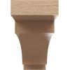 image2quotW x 4quotD x 12quotH Thin Mediterranean Rough Cedar Woodgrain TimberThane Corbel Primed Tan3in W x 18in D x 6in H