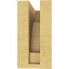 image2quotW x 4quotD x 12quotH Thin Mediterranean Rough Cedar Woodgrain TimberThane Corbel Primed Tan3in W x 6in D x 6in H