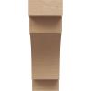 image2quotW x 4quotD x 12quotH Thin Mediterranean Rough Cedar Woodgrain TimberThane Corbel Primed Tan3in W x 6in D x 9in H