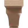 image2quotW x 4quotD x 12quotH Thin Mediterranean Rough Cedar Woodgrain TimberThane Corbel Primed Tan4in W x 24in D x 8in H
