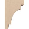 image2quotW x 4quotD x 12quotH Thin Mediterranean Rough Cedar Woodgrain TimberThane Corbel Primed Tan4in W x 8in D x 12in H