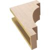 image2quotW x 4quotD x 12quotH Thin Mediterranean Rough Cedar Woodgrain TimberThane Corbel Primed Tan5in W x 10in D x 15in H