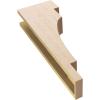 image2quotW x 4quotD x 12quotH Thin Mediterranean Rough Cedar Woodgrain TimberThane Corbel Primed Tan5in W x 10in D x 30in H