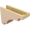 image2quotW x 4quotD x 12quotH Thin Mediterranean Rough Cedar Woodgrain TimberThane Corbel Primed Tan5in W x 15in D x 10in H