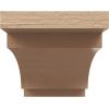 image2quotW x 4quotD x 12quotH Thin Mediterranean Rough Cedar Woodgrain TimberThane Corbel Primed Tan6in W x 12in D x 6in H
