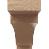 image2quotW x 4quotD x 12quotH Thin Mediterranean Rough Cedar Woodgrain TimberThane Corbel Primed Tan6in W x 36in D x 12in H