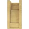 image2quotW x 4quotD x 12quotH Thin Mediterranean Rough Cedar Woodgrain TimberThane Corbel Primed Tan6in W x 6in D x 12in H