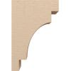 image2quotW x 4quotD x 12quotH Thin Mediterranean Rough Cedar Woodgrain TimberThane Corbel Primed Tan7in W x 14in D x 21in H