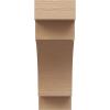 image2quotW x 4quotD x 12quotH Thin Mediterranean Rough Cedar Woodgrain TimberThane Corbel Primed Tan7in W x 14in D x 21in H