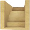 image2quotW x 4quotD x 12quotH Thin Mediterranean Rough Cedar Woodgrain TimberThane Corbel Primed Tan7in W x 14in D x 7in H