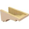 image2quotW x 4quotD x 12quotH Thin Mediterranean Rough Cedar Woodgrain TimberThane Corbel Primed Tan7in W x 14in D x 7in H