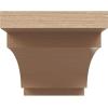 image2quotW x 4quotD x 12quotH Thin Mediterranean Rough Cedar Woodgrain TimberThane Corbel Primed Tan7in W x 14in D x 7in H