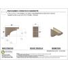 image2quotW x 4quotD x 12quotH Thin Mediterranean Rough Cedar Woodgrain TimberThane Corbel Primed Tan7in W x 21in D x 14in H