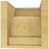 image2quotW x 4quotD x 12quotH Thin Mediterranean Rough Cedar Woodgrain TimberThane Corbel Primed Tan7in W x 7in D x 7in H