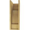 image2quotW x 4quotD x 12quotH Thin Mediterranean Rough Cedar Woodgrain TimberThane Corbel Primed Tan8in W x 16in D x 24in H