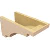 image2quotW x 4quotD x 12quotH Thin Mediterranean Rough Cedar Woodgrain TimberThane Corbel Primed Tan8in W x 16in D x 8in H