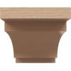 image2quotW x 4quotD x 12quotH Thin Mediterranean Rough Cedar Woodgrain TimberThane Corbel Primed Tan8in W x 16in D x 8in H