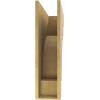 image2quotW x 4quotD x 12quotH Thin Mediterranean Rough Cedar Woodgrain TimberThane Corbel Primed Tan8in W x 32in D x 32in H