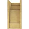 image2quotW x 4quotD x 12quotH Thin Mediterranean Rough Cedar Woodgrain TimberThane Corbel Primed Tan8in W x 8in D x 16in H