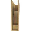 image2quotW x 4quotD x 12quotH Thin Mediterranean Rough Cedar Woodgrain TimberThane Corbel Primed Tan9in W x 36in D x 36in H