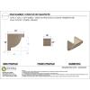 image2quotW x 4quotD x 4quotH Classic Alpine Rough Cedar Woodgrain TimberThane Corbel Primed Tan10in W x 10in D x 10in H