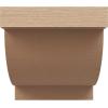 image2quotW x 4quotD x 4quotH Classic Alpine Rough Cedar Woodgrain TimberThane Corbel Primed Tan10in W x 10in D x 10in H