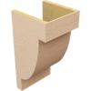 image2quotW x 4quotD x 4quotH Classic Alpine Rough Cedar Woodgrain TimberThane Corbel Primed Tan10in W x 10in D x 20in H