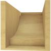 image2quotW x 4quotD x 4quotH Classic Alpine Rough Cedar Woodgrain TimberThane Corbel Primed Tan10in W x 20in D x 10in H