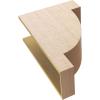image2quotW x 4quotD x 4quotH Classic Alpine Rough Cedar Woodgrain TimberThane Corbel Primed Tan10in W x 20in D x 30in H