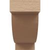 image2quotW x 4quotD x 4quotH Classic Alpine Rough Cedar Woodgrain TimberThane Corbel Primed Tan10in W x 30in D x 20in H