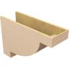 image2quotW x 4quotD x 4quotH Classic Alpine Rough Cedar Woodgrain TimberThane Corbel Primed Tan10in W x 30in D x 20in H