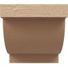 image2quotW x 4quotD x 4quotH Classic Alpine Rough Cedar Woodgrain TimberThane Corbel Primed Tan11in W x 11in D x 11in H