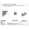 image2quotW x 4quotD x 4quotH Classic Alpine Rough Cedar Woodgrain TimberThane Corbel Primed Tan11in W x 11in D x 11in H