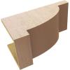 image2quotW x 4quotD x 4quotH Classic Alpine Rough Cedar Woodgrain TimberThane Corbel Primed Tan11in W x 22in D x 11in H