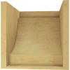 image2quotW x 4quotD x 4quotH Classic Alpine Rough Cedar Woodgrain TimberThane Corbel Primed Tan12in W x 12in D x 12in H