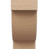 image2quotW x 4quotD x 4quotH Classic Alpine Rough Cedar Woodgrain TimberThane Corbel Primed Tan12in W x 12in D x 24in H
