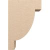 image2quotW x 4quotD x 4quotH Classic Alpine Rough Cedar Woodgrain TimberThane Corbel Primed Tan12in W x 24in D x 36in H