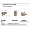 image2quotW x 4quotD x 4quotH Classic Alpine Rough Cedar Woodgrain TimberThane Corbel Primed Tan12in W x 36in D x 24in H