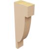 image2quotW x 4quotD x 4quotH Classic Alpine Rough Cedar Woodgrain TimberThane Corbel Primed Tan2in W x 4in D x 12in H