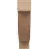 image2quotW x 4quotD x 4quotH Classic Alpine Rough Cedar Woodgrain TimberThane Corbel Primed Tan3in W x 12in D x 12in H