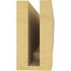 image2quotW x 4quotD x 4quotH Classic Alpine Rough Cedar Woodgrain TimberThane Corbel Primed Tan3in W x 18in D x 6in H