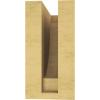 image2quotW x 4quotD x 4quotH Classic Alpine Rough Cedar Woodgrain TimberThane Corbel Primed Tan3in W x 6in D x 6in H