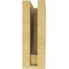 image2quotW x 4quotD x 4quotH Classic Alpine Rough Cedar Woodgrain TimberThane Corbel Primed Tan3in W x 6in D x 9in H