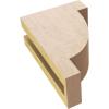 image2quotW x 4quotD x 4quotH Classic Alpine Rough Cedar Woodgrain TimberThane Corbel Primed Tan3in W x 6in D x 9in H
