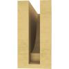 image2quotW x 4quotD x 4quotH Classic Alpine Rough Cedar Woodgrain TimberThane Corbel Primed Tan3in W x 9in D x 6in H