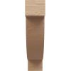 image2quotW x 4quotD x 4quotH Classic Alpine Rough Cedar Woodgrain TimberThane Corbel Primed Tan4in W x 16in D x 16in H