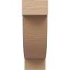 image2quotW x 4quotD x 4quotH Classic Alpine Rough Cedar Woodgrain TimberThane Corbel Primed Tan4in W x 8in D x 12in H