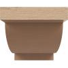 image2quotW x 4quotD x 4quotH Classic Alpine Rough Cedar Woodgrain TimberThane Corbel Primed Tan4in W x 8in D x 4in H