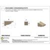 image2quotW x 4quotD x 4quotH Classic Alpine Rough Cedar Woodgrain TimberThane Corbel Primed Tan4in W x 8in D x 4in H